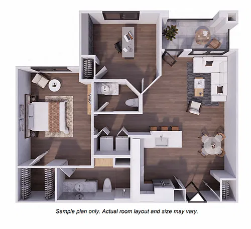 Floor plan A2 PRIVATE COTTAGE
