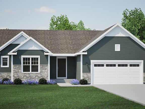 The Caspian - English Cottage Elevation