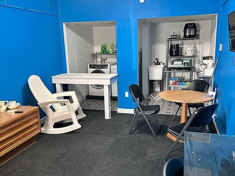 community kitchen area