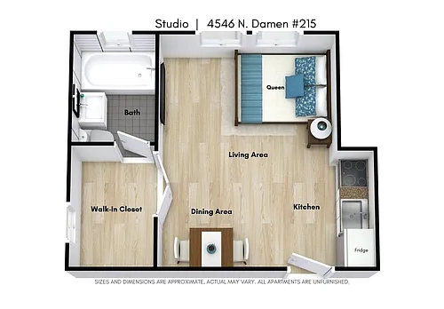 Floor plan Studio