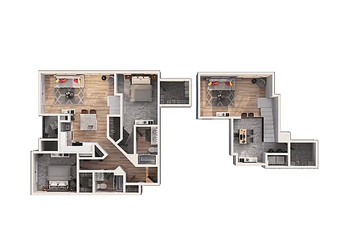 Floor plan B2J