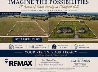 LOT 3 Pacen Place Rd, Chappell Hill, TX 77426