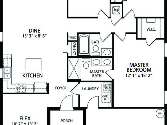 Elevation E - 1st Floor