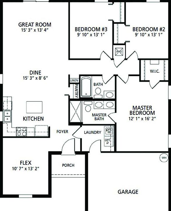 Elevation E - 1st Floor