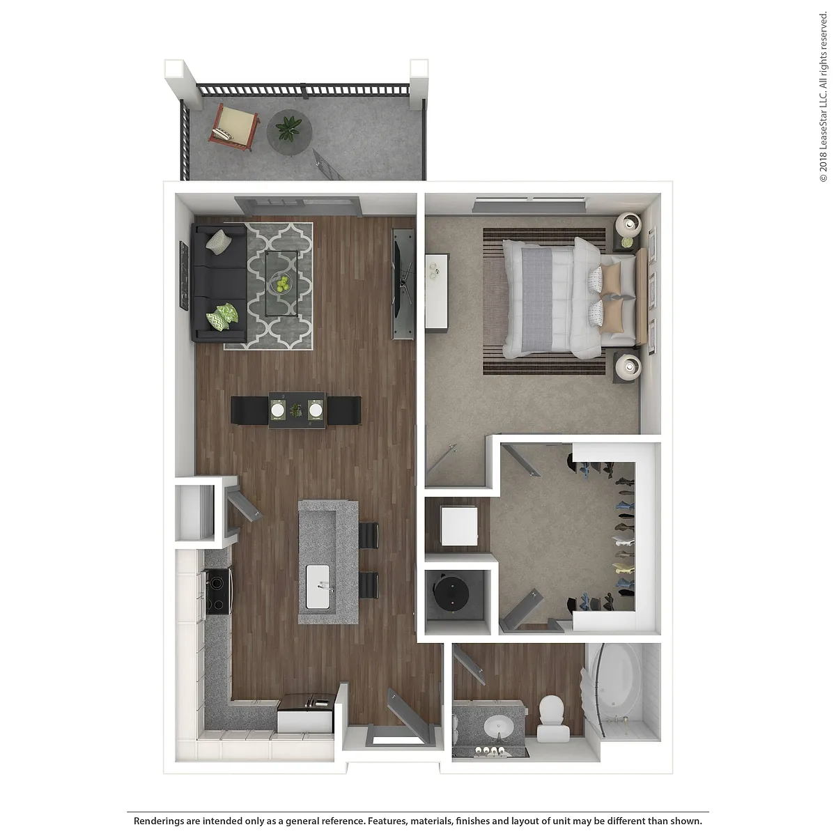 Floor plan A1A