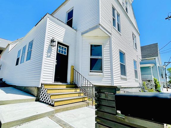 Front Entry with New Cement walk ways