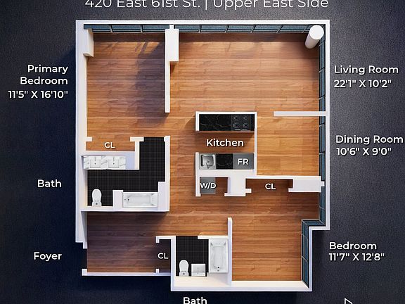 2nd image of 420 E 61st St #32K
