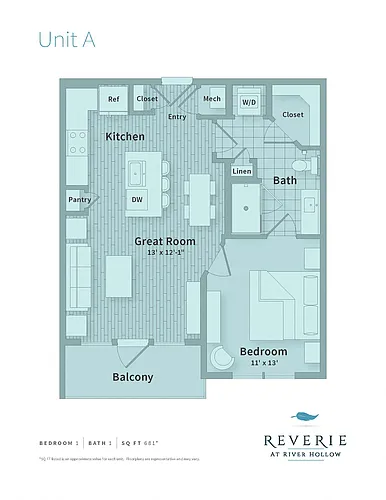 Floor plan A