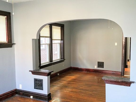 Living room looking into dining room