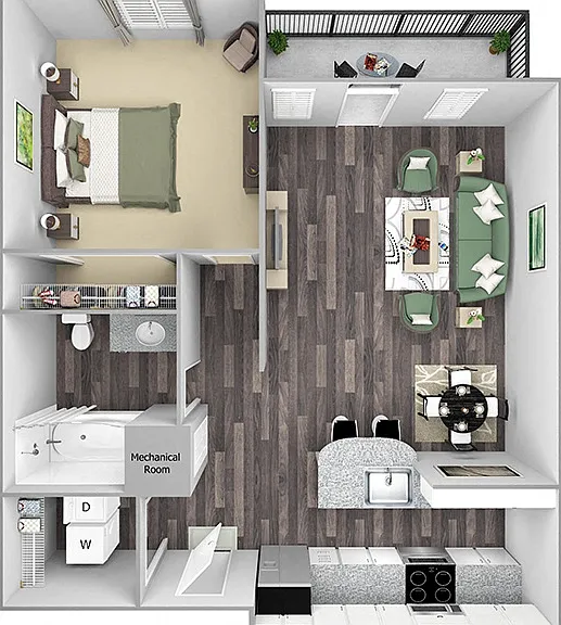 Centre Pointe Apartments — Photo 28