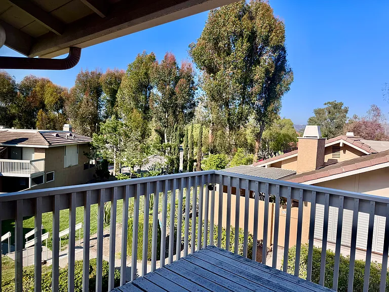 View from patio