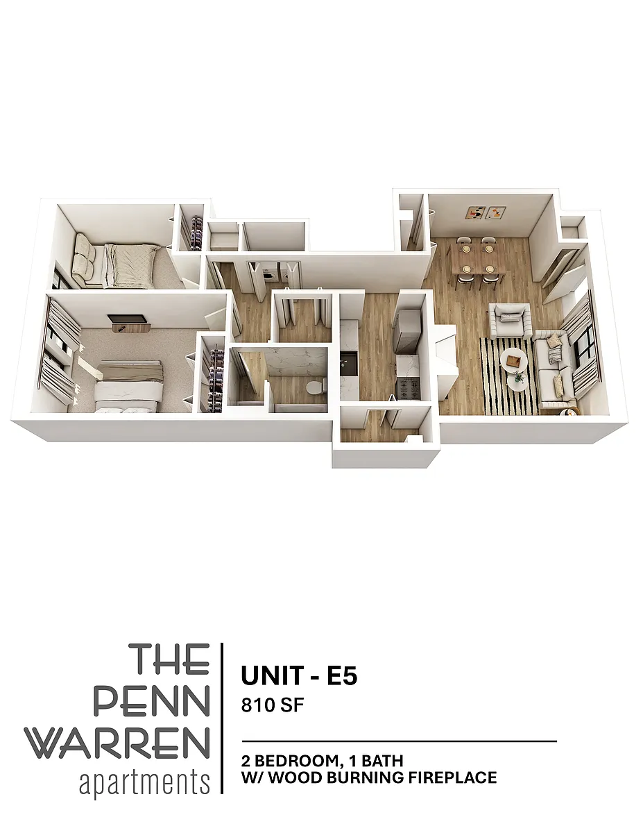 Floor plan 2 Bedroom