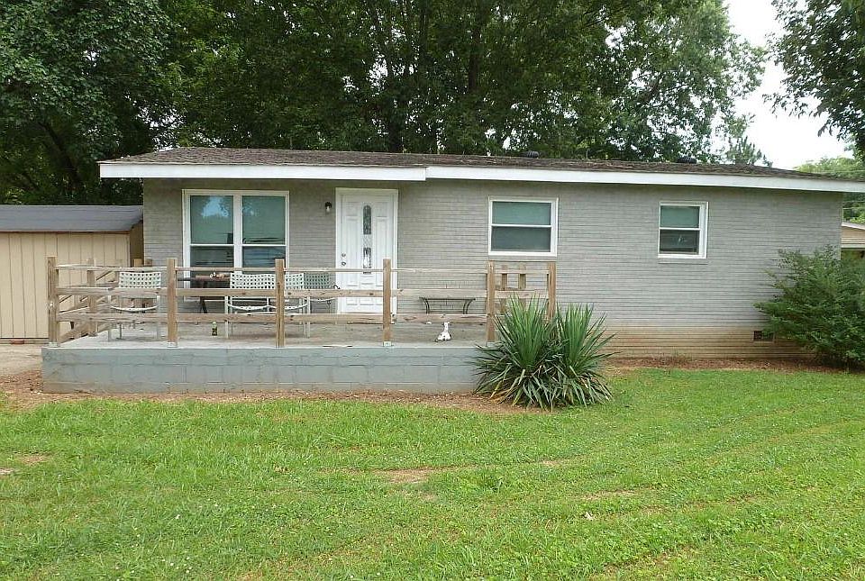 front yard and porch