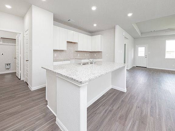 Kitchen to Laundry Room