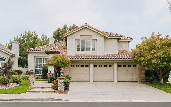 front of home