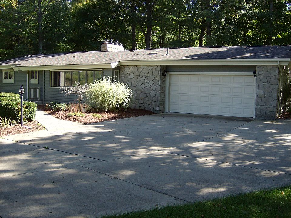 Front view from road