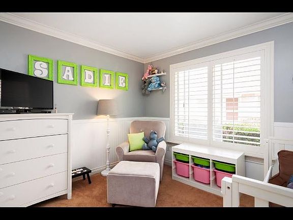 Second bedroom has new wood flooring now