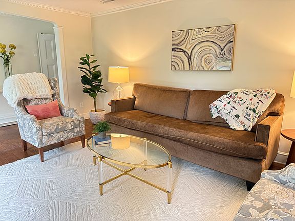 Front entrance opens to the living room