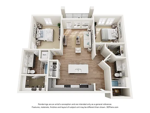 Floor plan The Seacrest