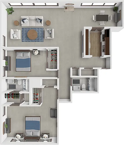 Floor plan Shiawassee