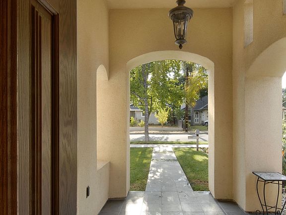 Looking out to the front yard