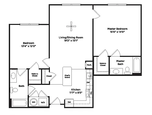 Floor plan B11B