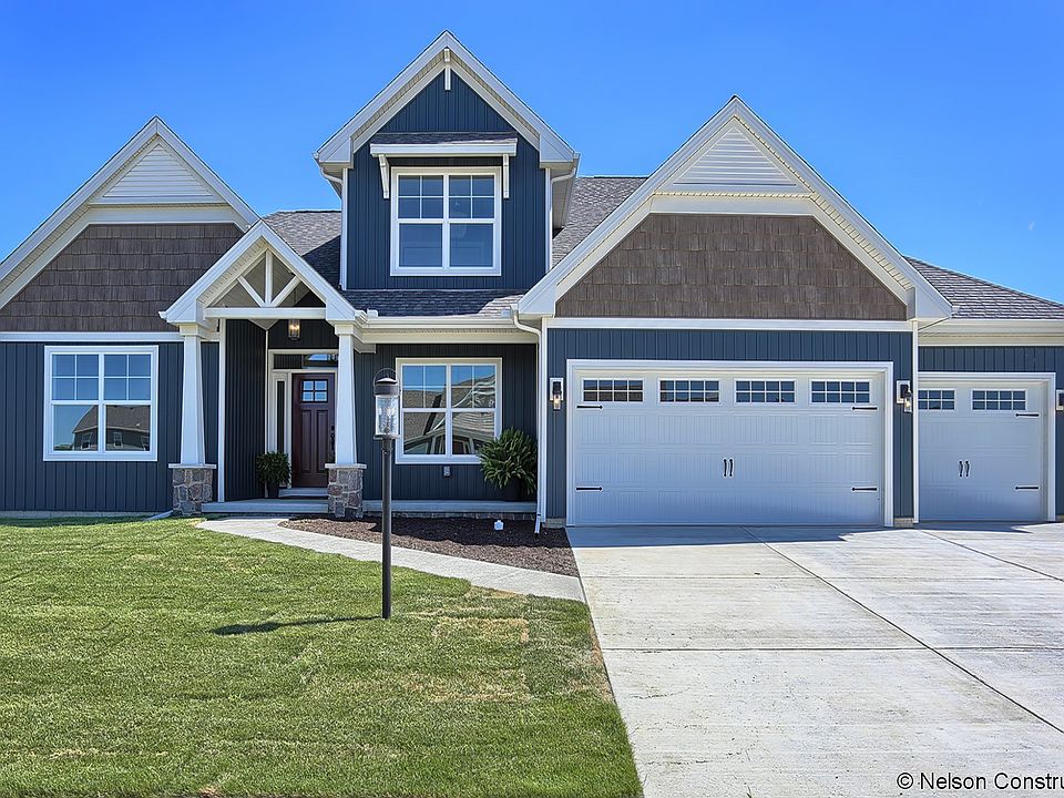 The exterior of this new Cherrydale home by Nelson Builders is a wonderful addition to the Whisper M