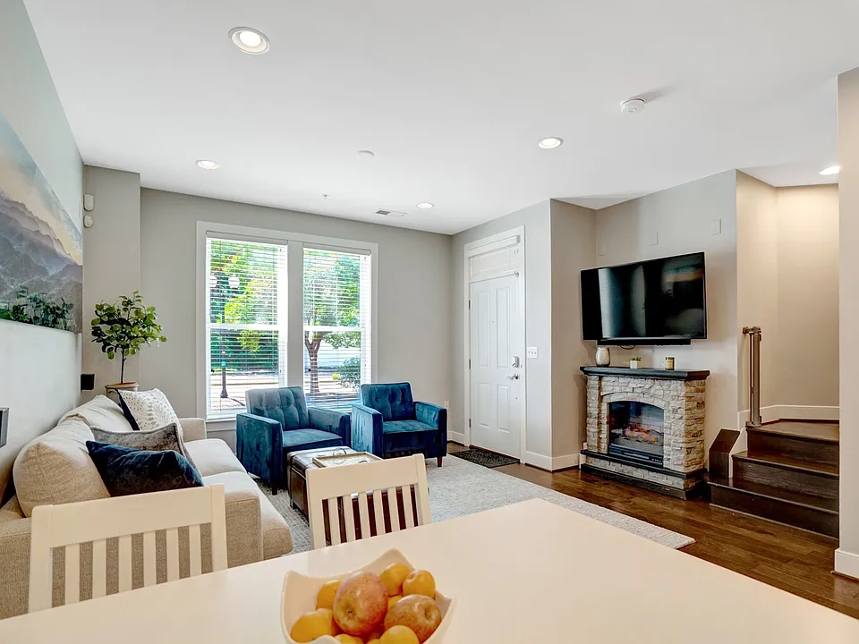 First Floor Living Room View