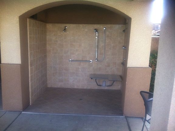 Pool House Shower