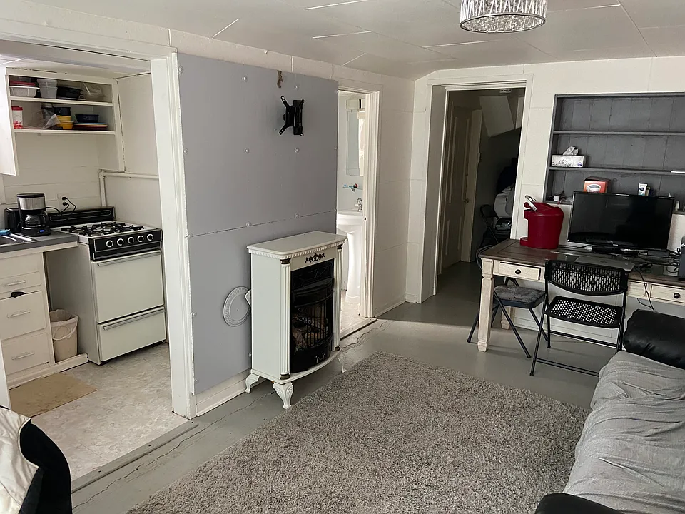 Living room from external doorway