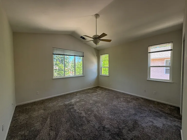 Master Suite with view of greenbelt