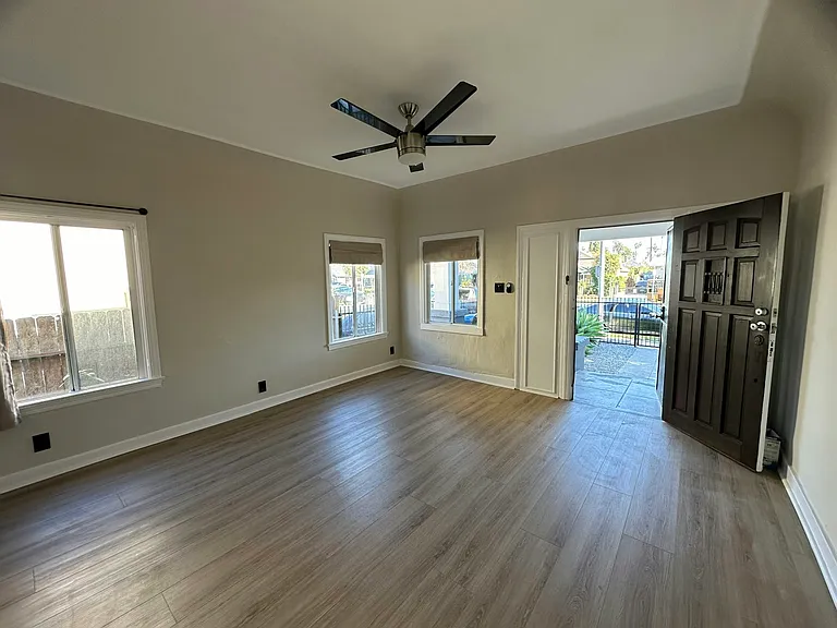 Living Room and Front Entry
