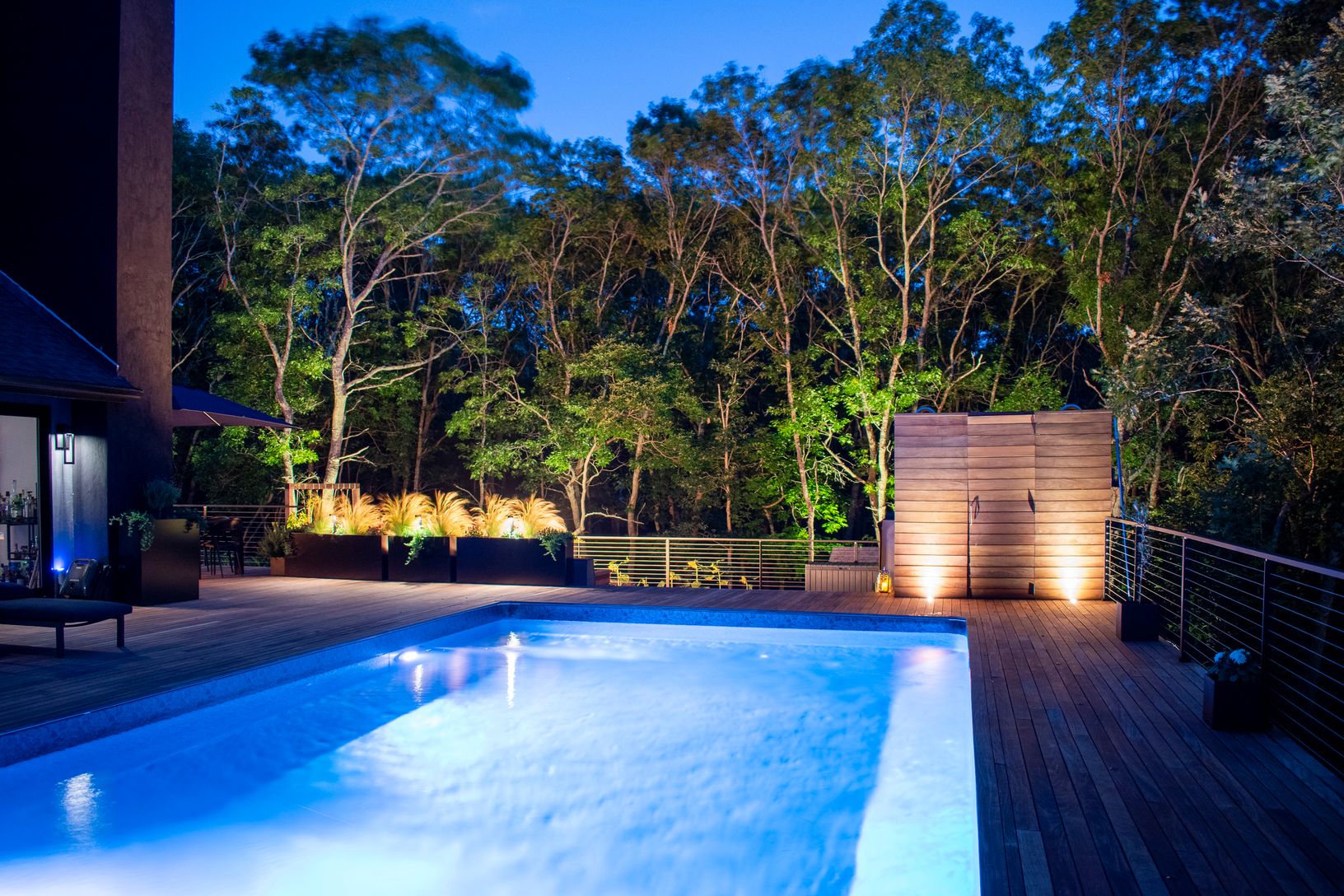  Pool and Deck at Dusk 
