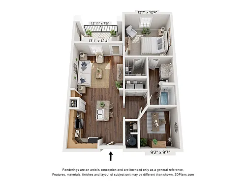 Floor plan Secretariat