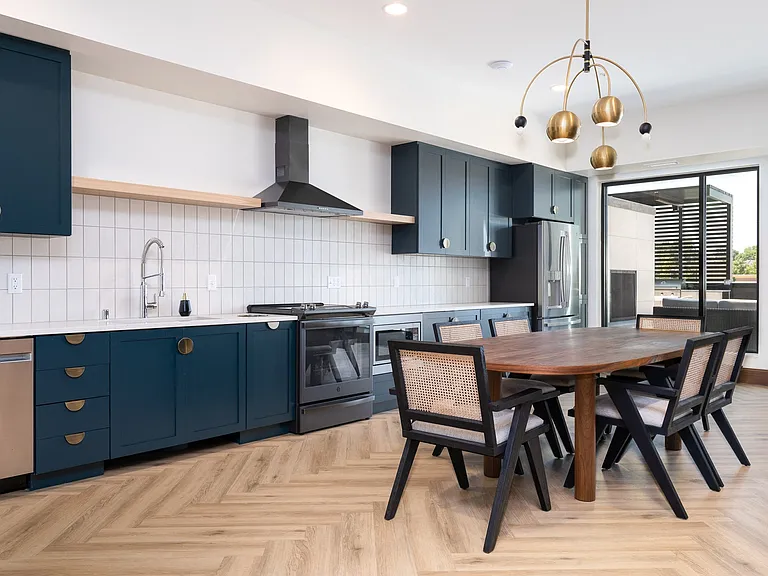 Our entertainment suite features a fully-equipped kitchen.
