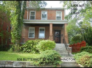808 Butternut St NW, Washington, DC 20012