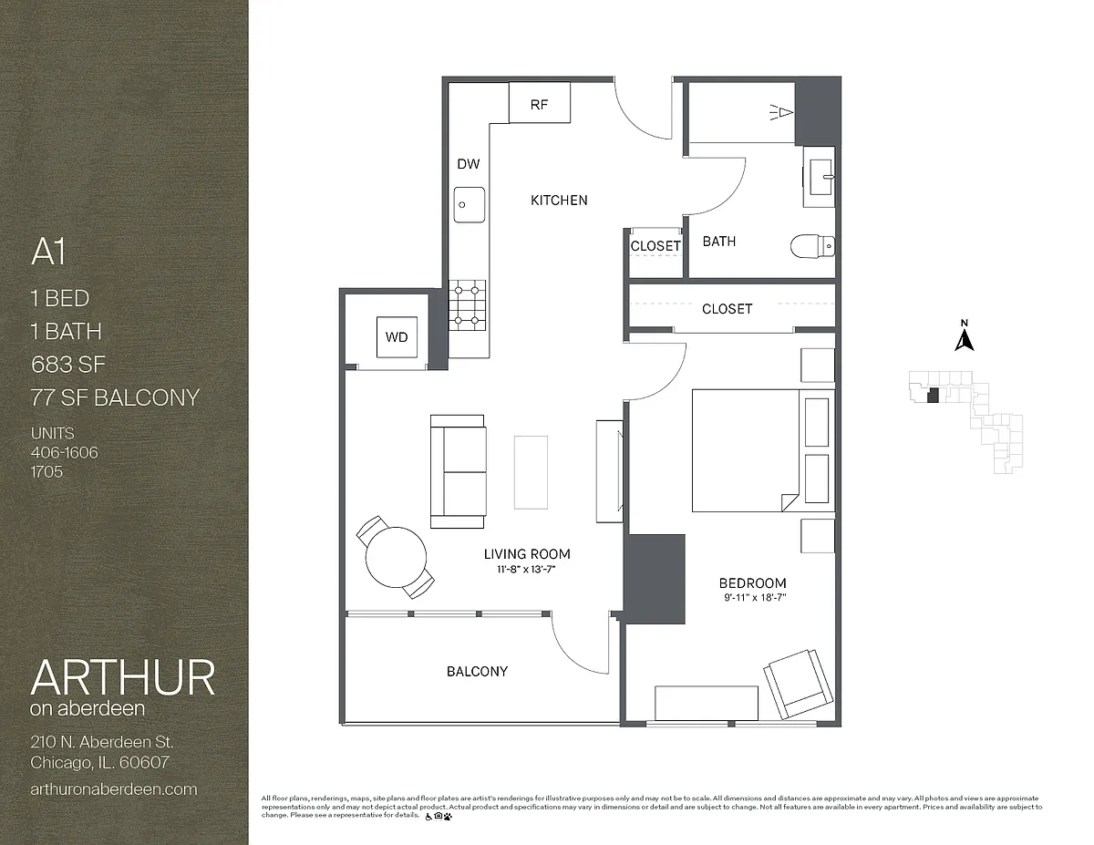 Floor plan A1