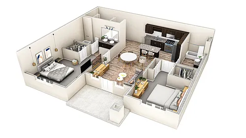 Floor plan 2HO