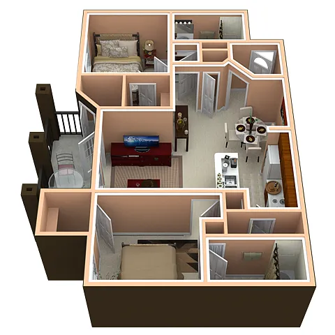Floor plan B1