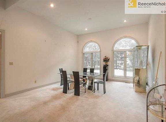 Formal dining room with tons of light