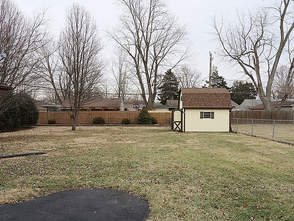 Expansive backyard