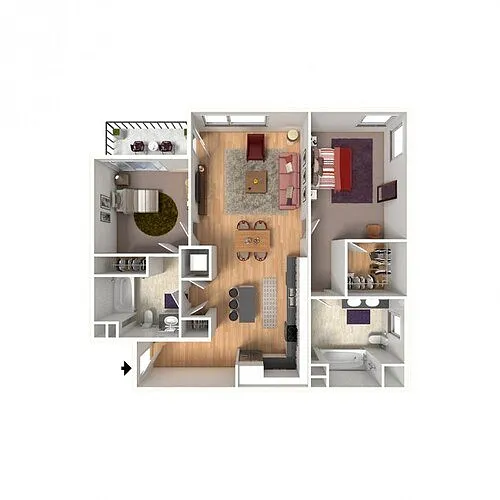 Floor plan B3