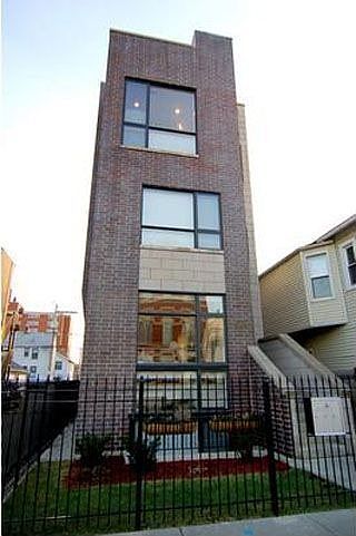 Front (Unit is two lower levels-duplex)
