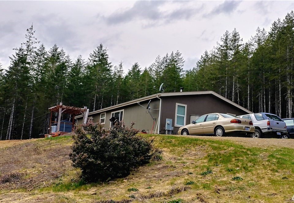 Just one small part of the five acre Parcel. The home with nice decks and great territorial view.