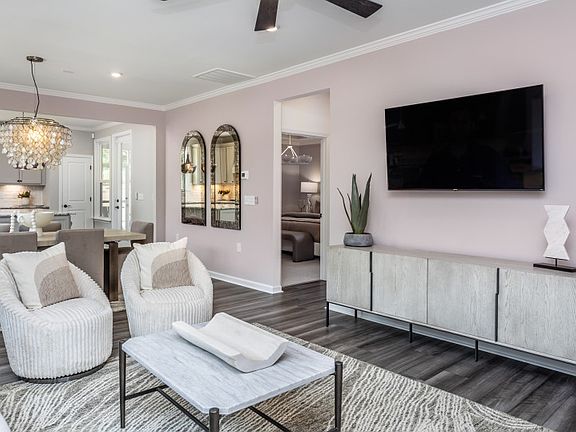 Open-Concept Creates a Spacious Feel