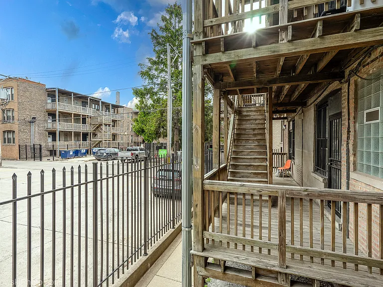 Rear deck