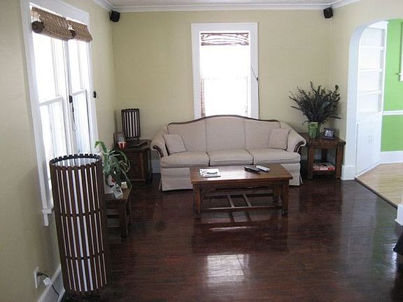 Large family room open to elegant dining room