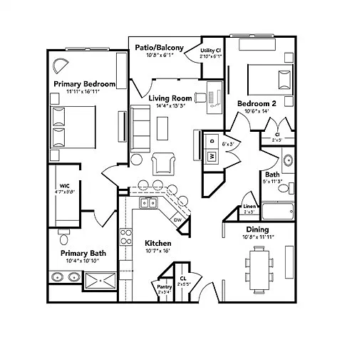 Floor plan The Shiraz