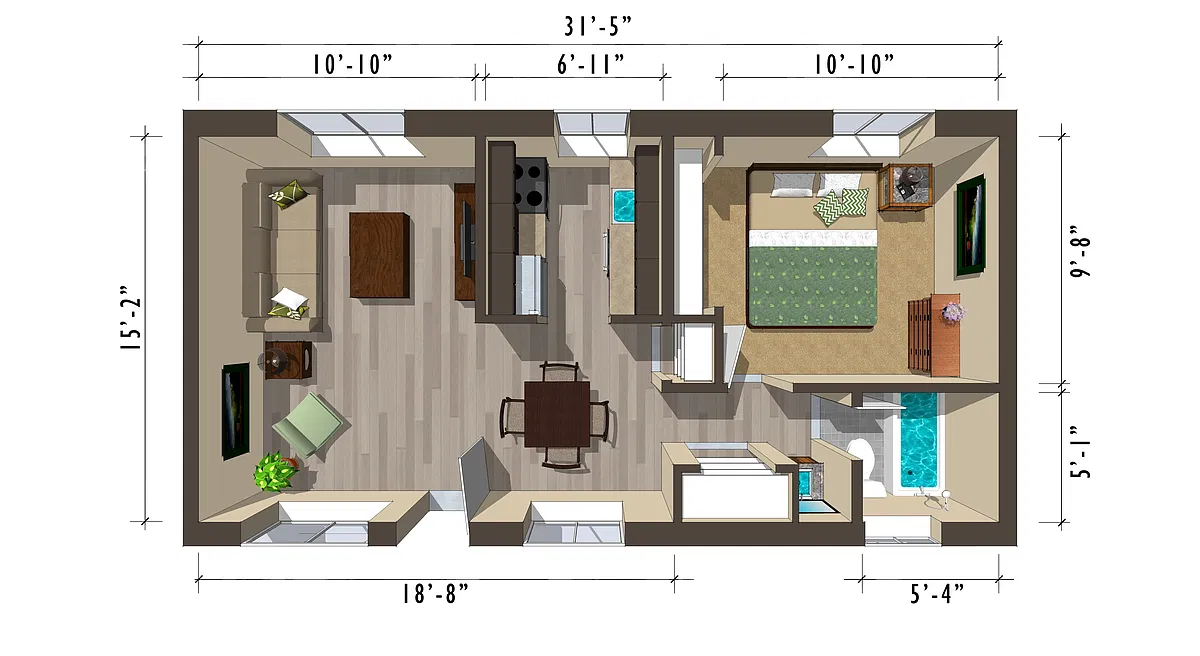 Floor plan Floor Plan A1