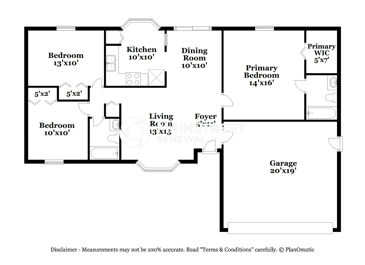 Floor Plan - 1105 Reef Ct